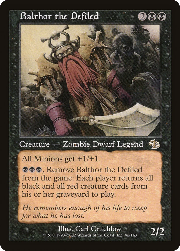 Balthor the Defiled · Judgment