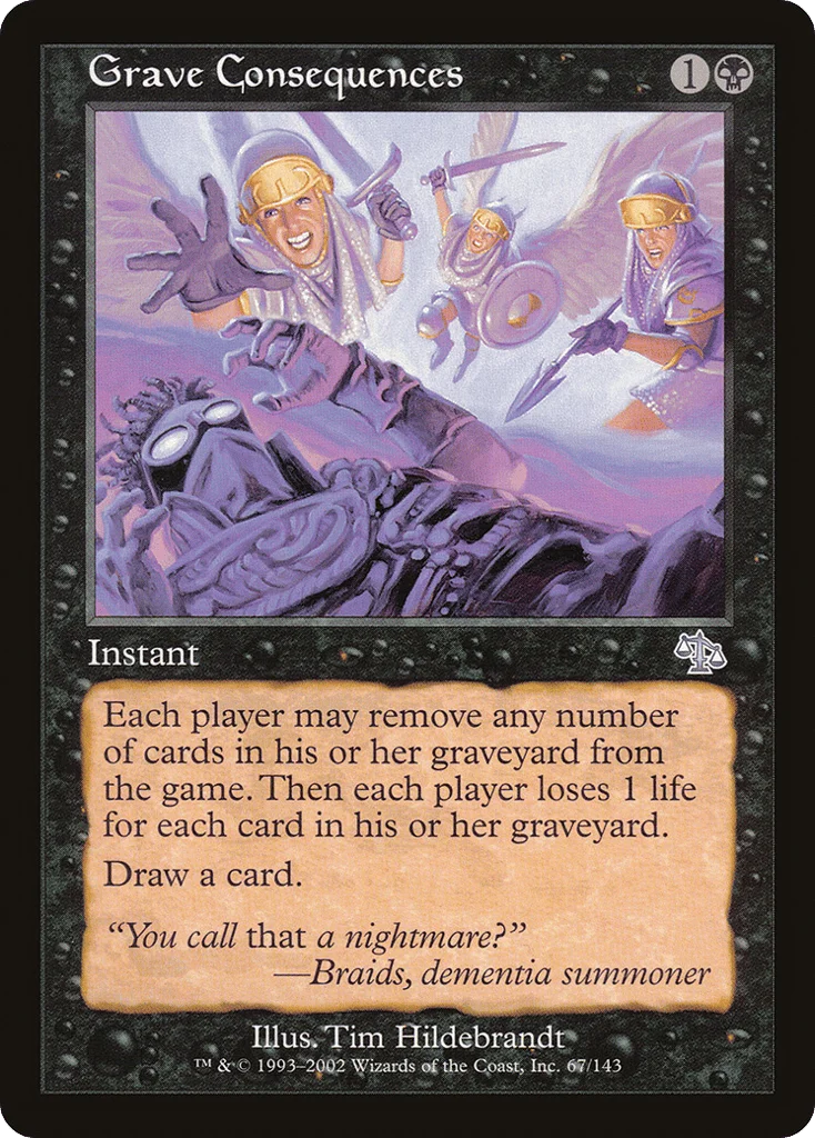 Grave Consequences · Judgment