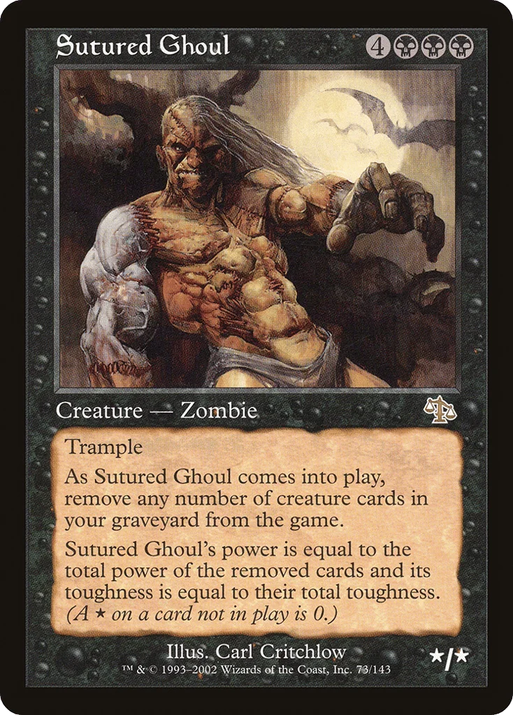Sutured Ghoul · Judgment