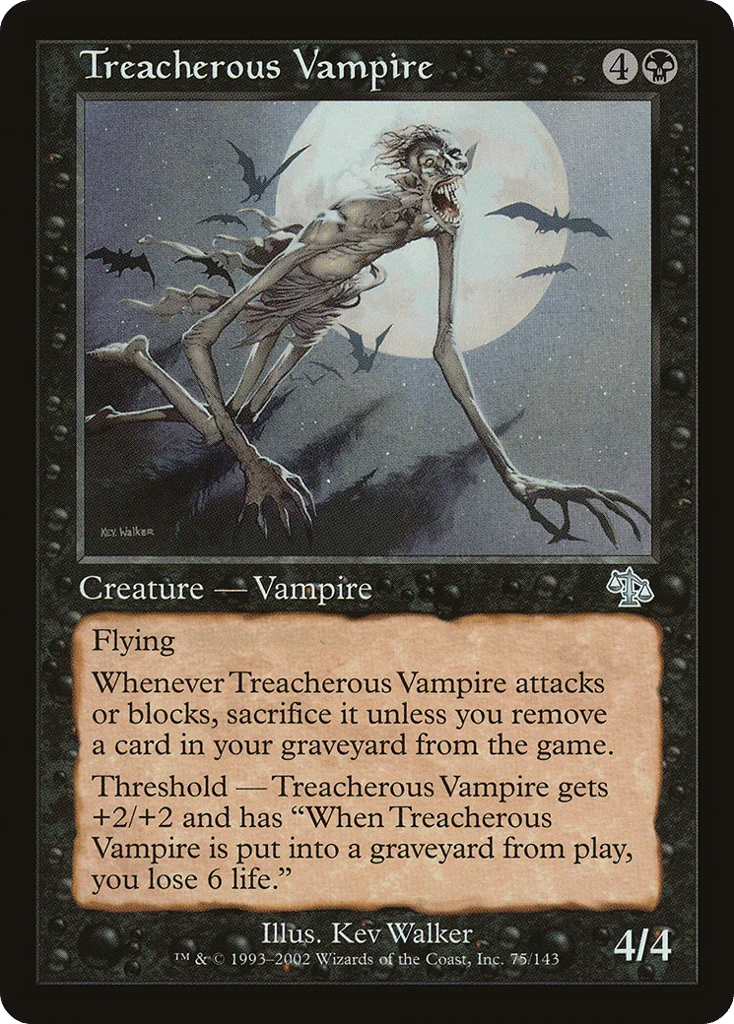 Treacherous Vampire · Judgment