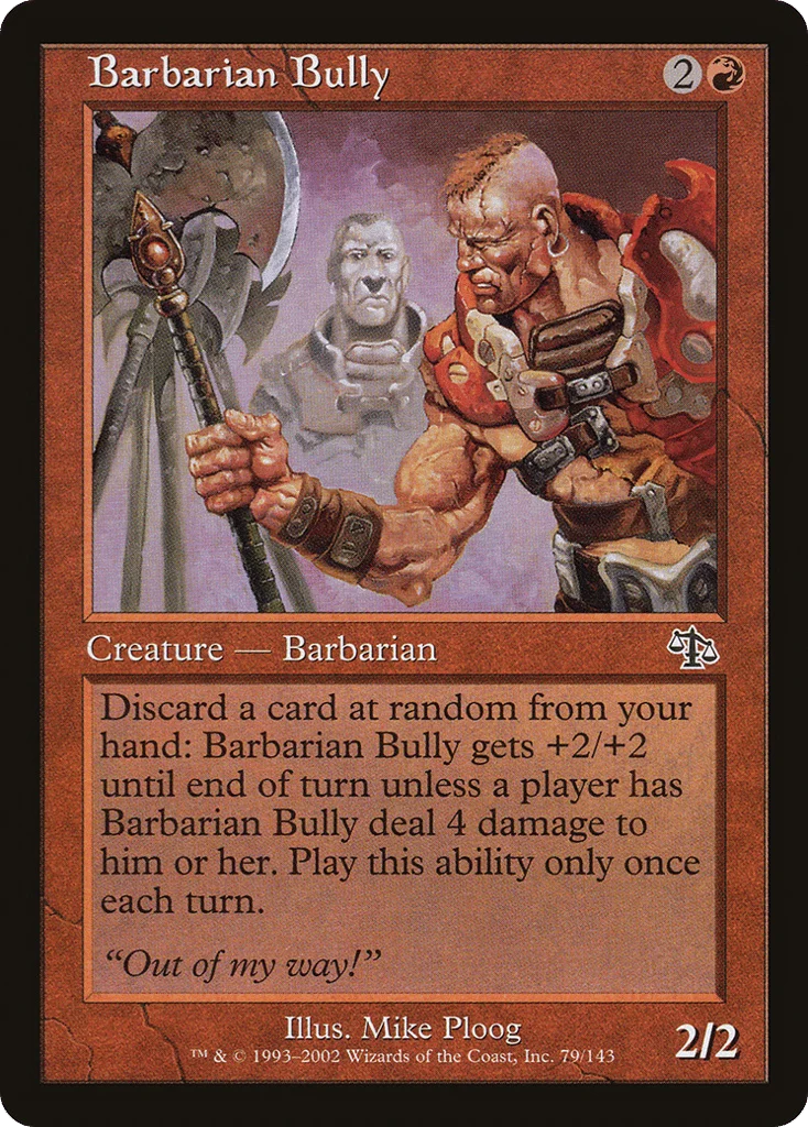 Barbarian Bully · Judgment
