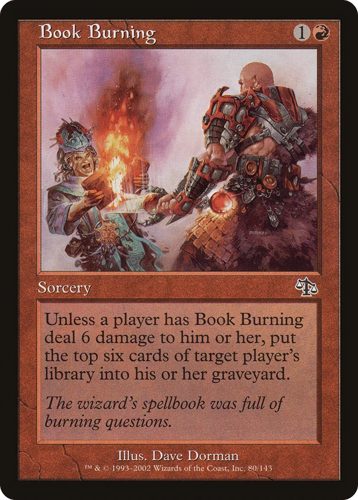 Book Burning · Judgment