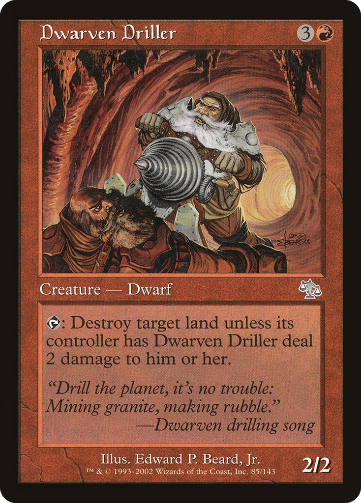 Dwarven Driller · Judgment