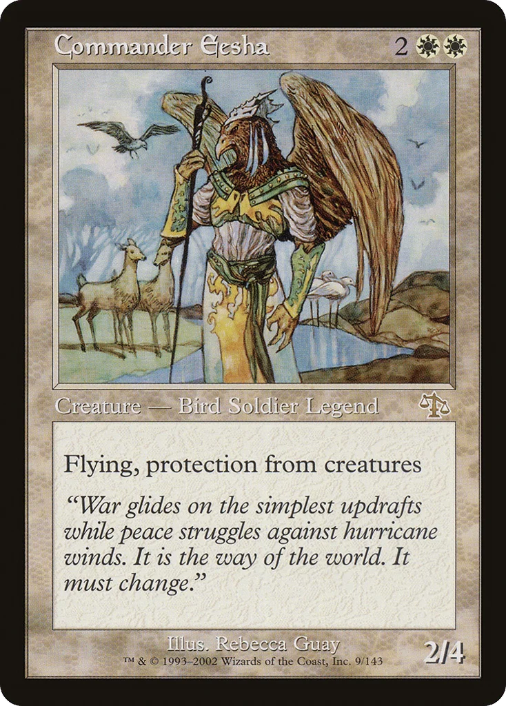 Commander Eesha · Judgment