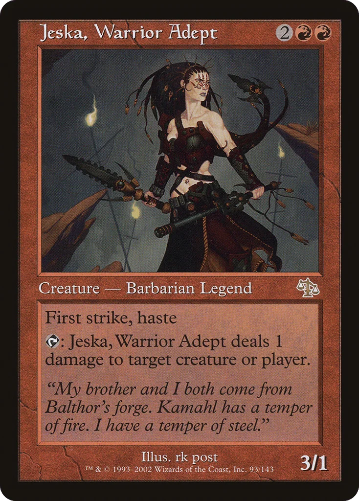 Jeska, Warrior Adept · Judgment