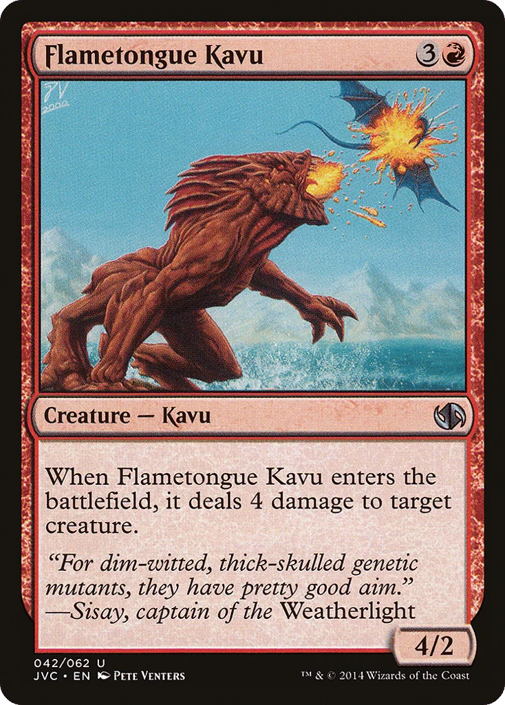 Flametongue Kavu · Duel Decks Anthology: Jace vs. Chandra