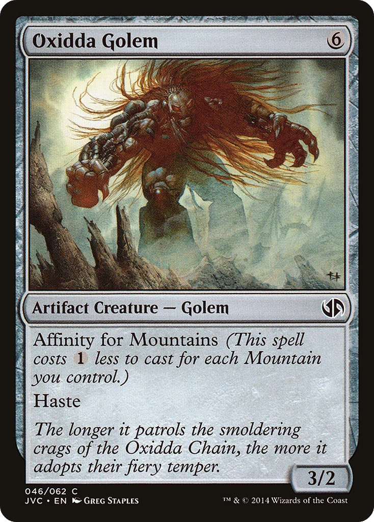Oxidda Golem · Duel Decks Anthology: Jace vs. Chandra