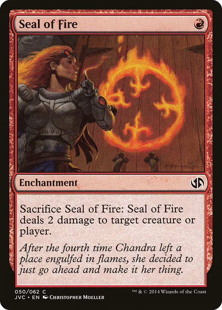 Seal of Fire · Duel Decks Anthology: Jace vs. Chandra