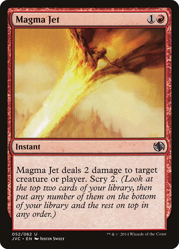 Magma Jet · Duel Decks Anthology: Jace vs. Chandra