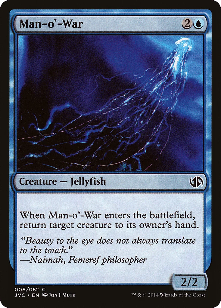 Man-o'-War · Duel Decks Anthology: Jace vs. Chandra