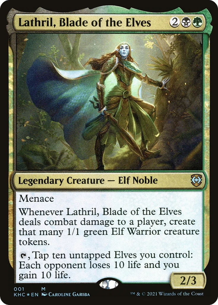 Lathril, Blade of the Elves · Kaldheim Commander