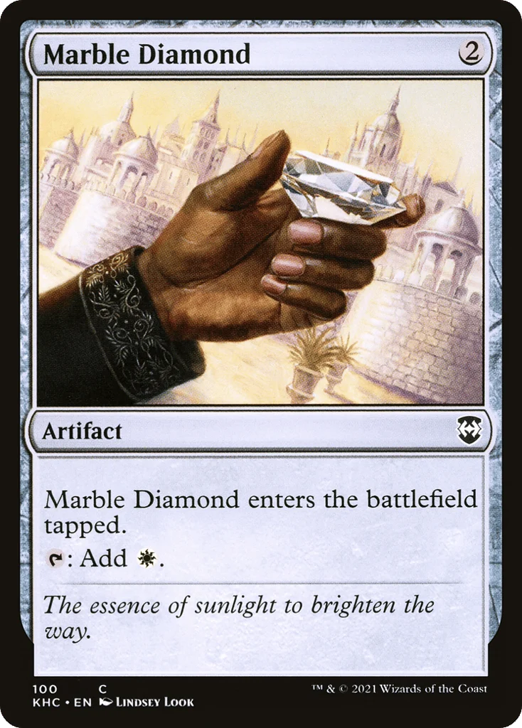 Marble Diamond · Kaldheim Commander