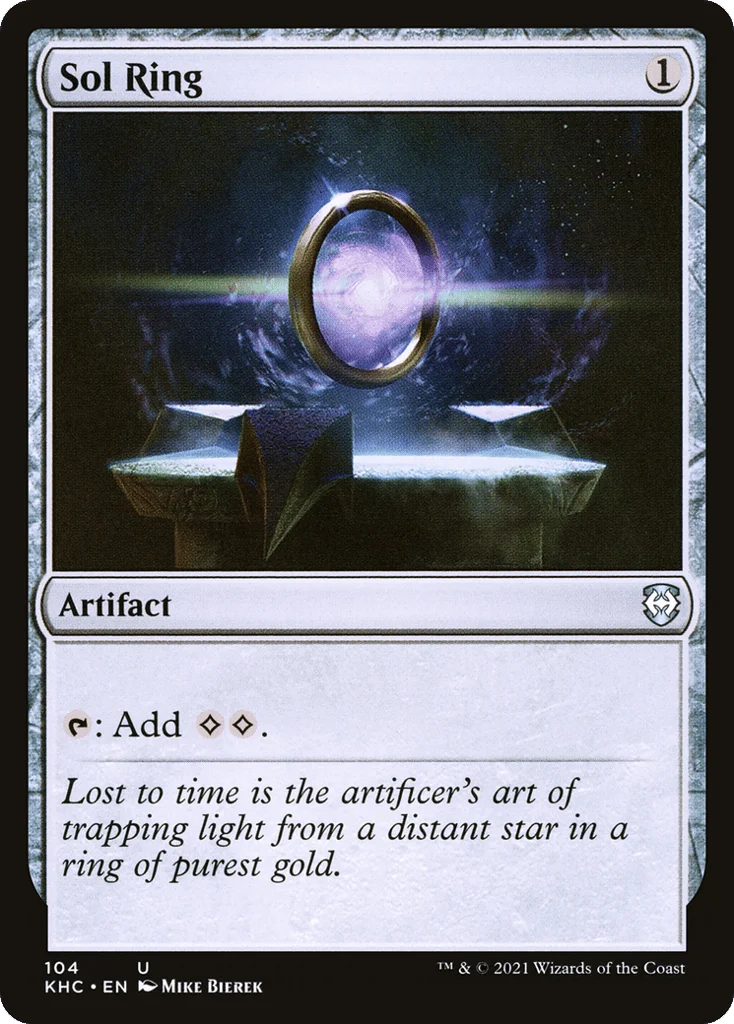 Sol Ring · Kaldheim Commander