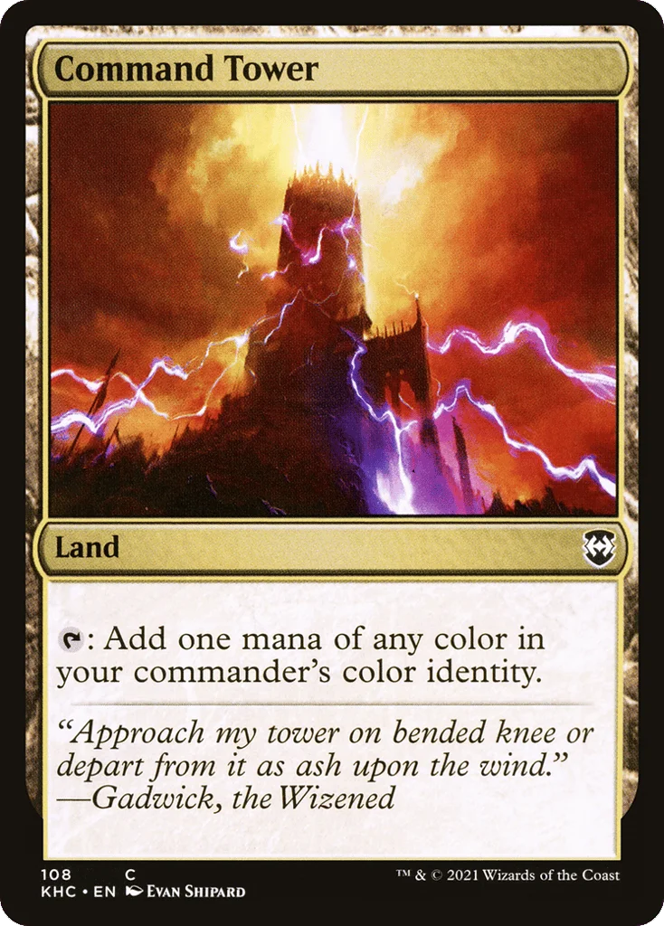 Command Tower · Kaldheim Commander