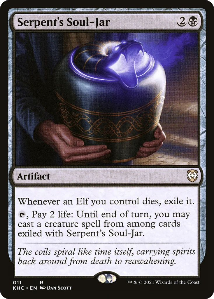 Serpent's Soul-Jar · Kaldheim Commander
