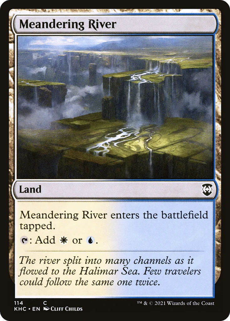 Meandering River · Kaldheim Commander