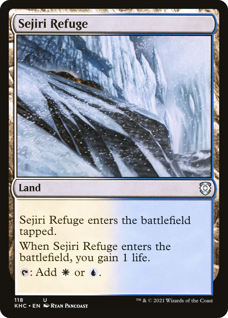 Sejiri Refuge · Kaldheim Commander