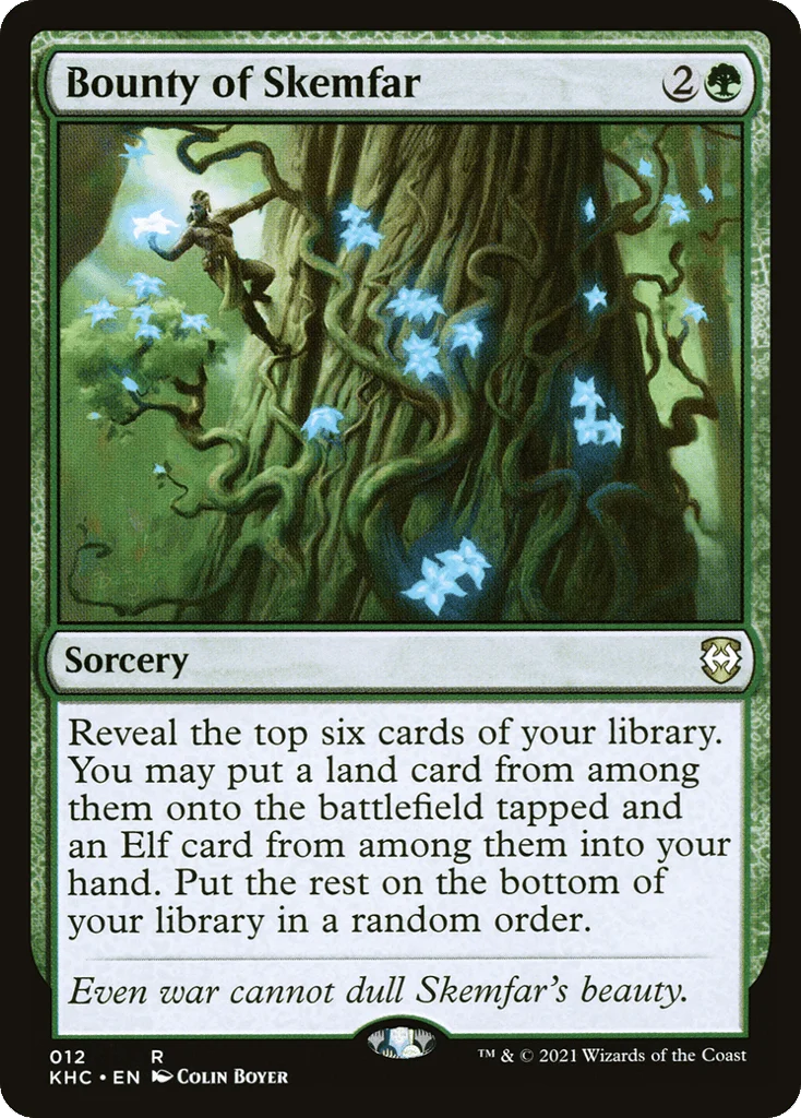 Bounty of Skemfar · Kaldheim Commander