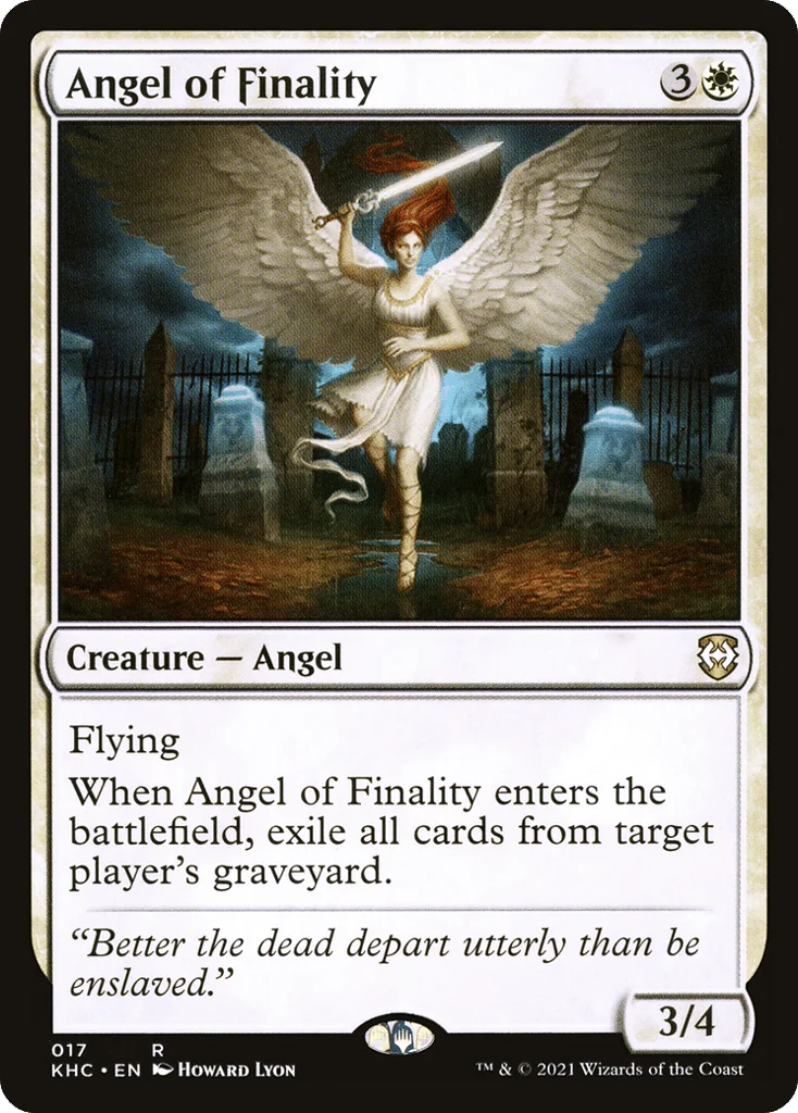 Angel of Finality · Kaldheim Commander