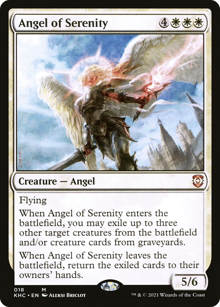 Angel of Serenity · Kaldheim Commander