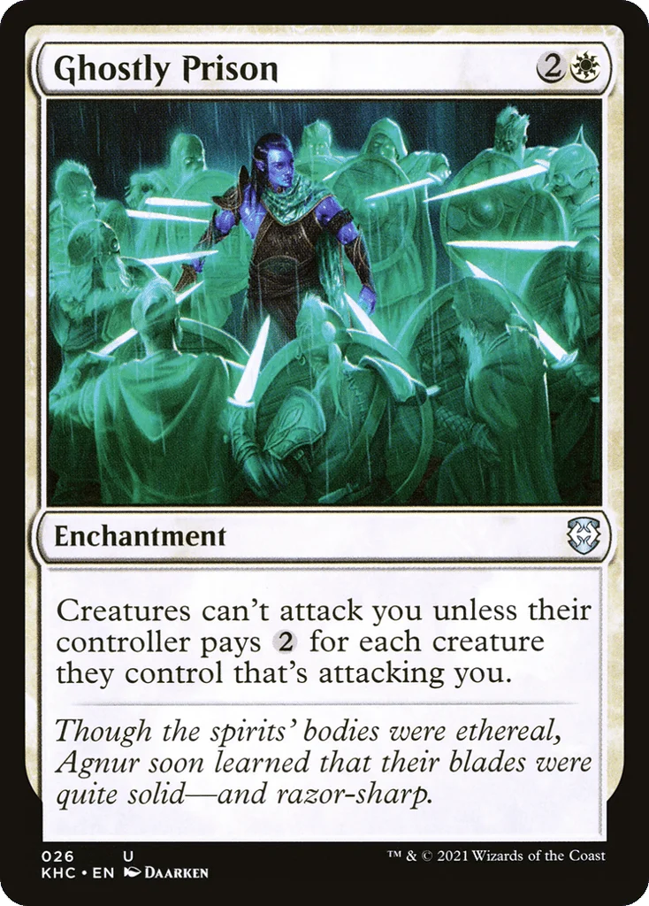 Ghostly Prison · Kaldheim Commander