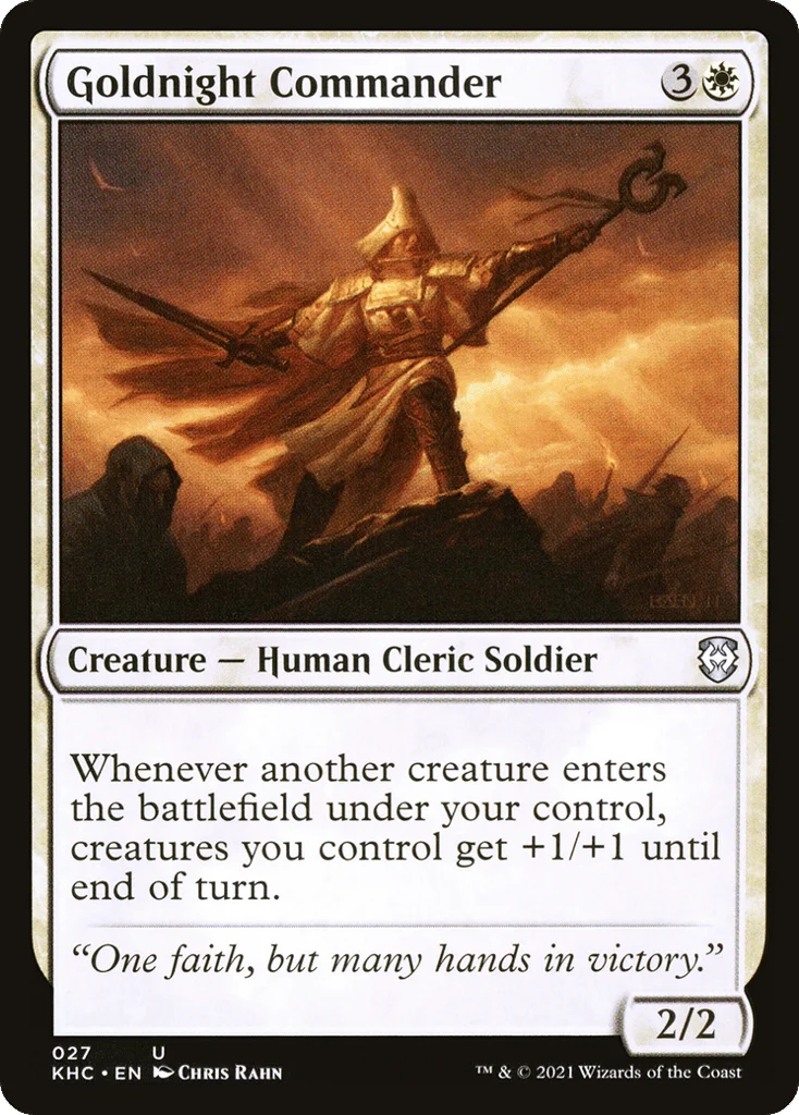 Goldnight Commander · Kaldheim Commander