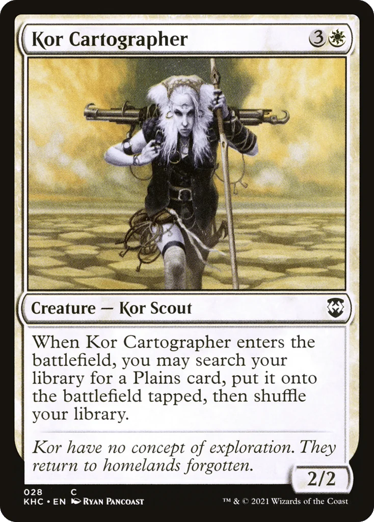 Kor Cartographer · Kaldheim Commander
