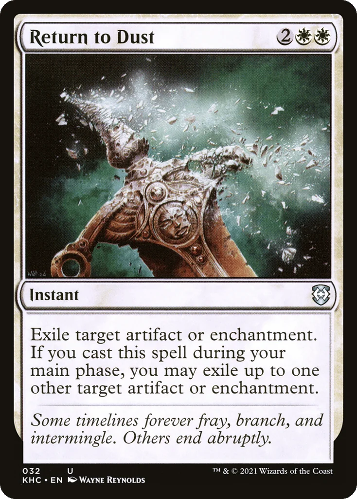 Return to Dust · Kaldheim Commander