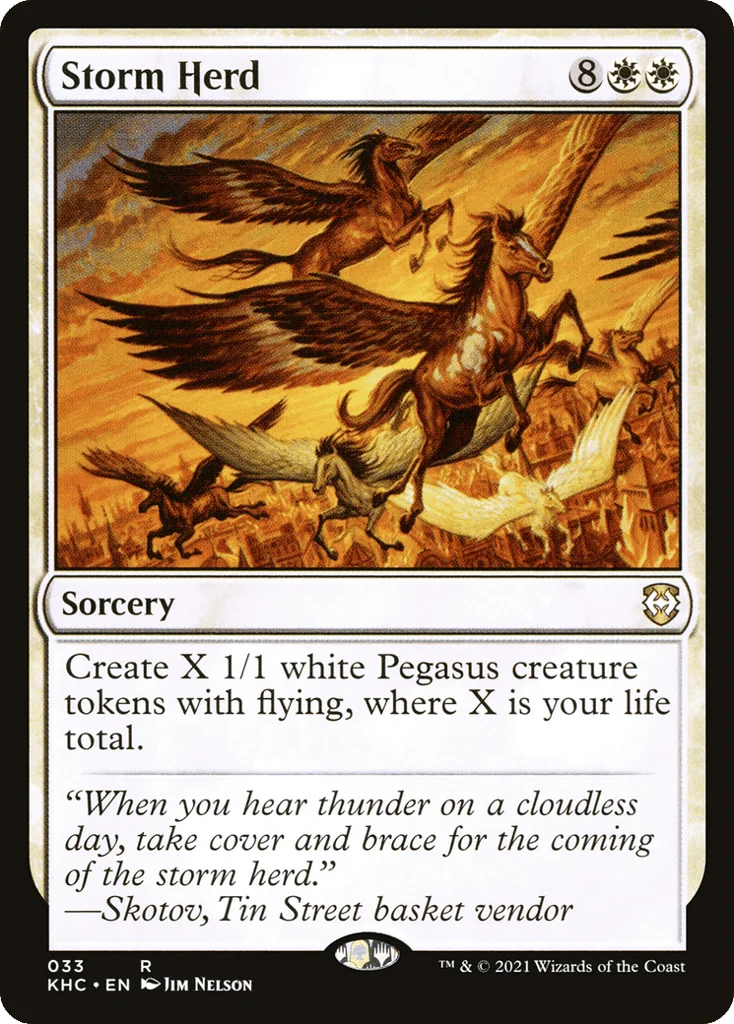 Storm Herd · Kaldheim Commander