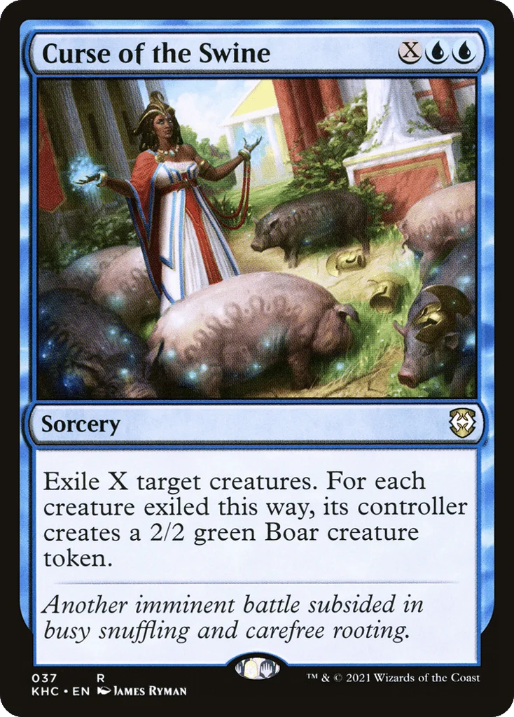 Curse of the Swine · Kaldheim Commander