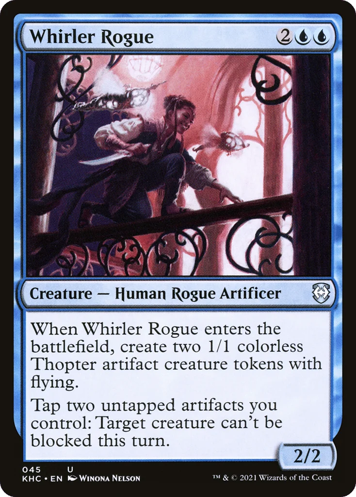 Whirler Rogue · Kaldheim Commander