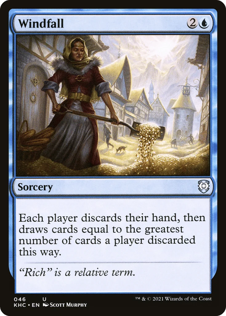 Windfall · Kaldheim Commander