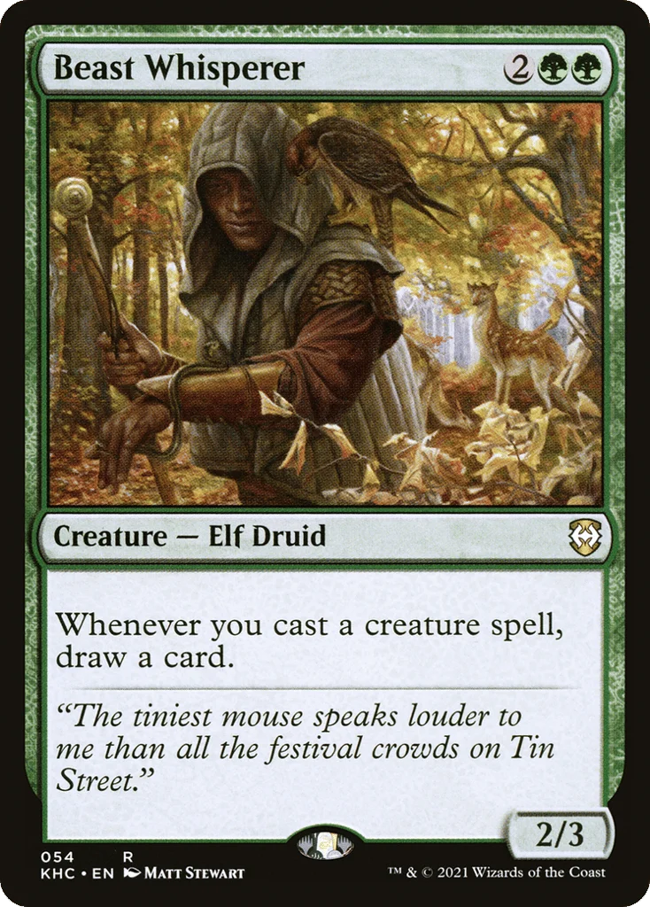 Beast Whisperer · Kaldheim Commander