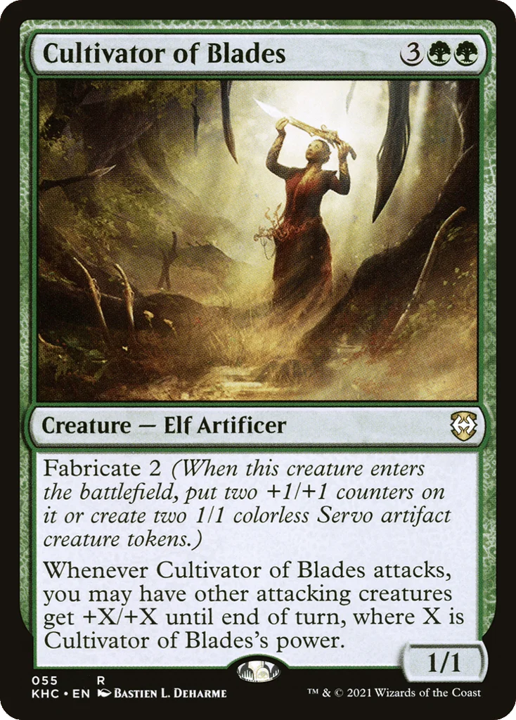 Cultivator of Blades · Kaldheim Commander