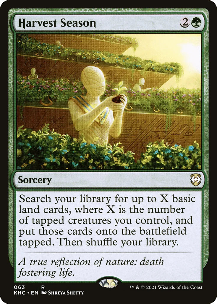 Harvest Season · Kaldheim Commander