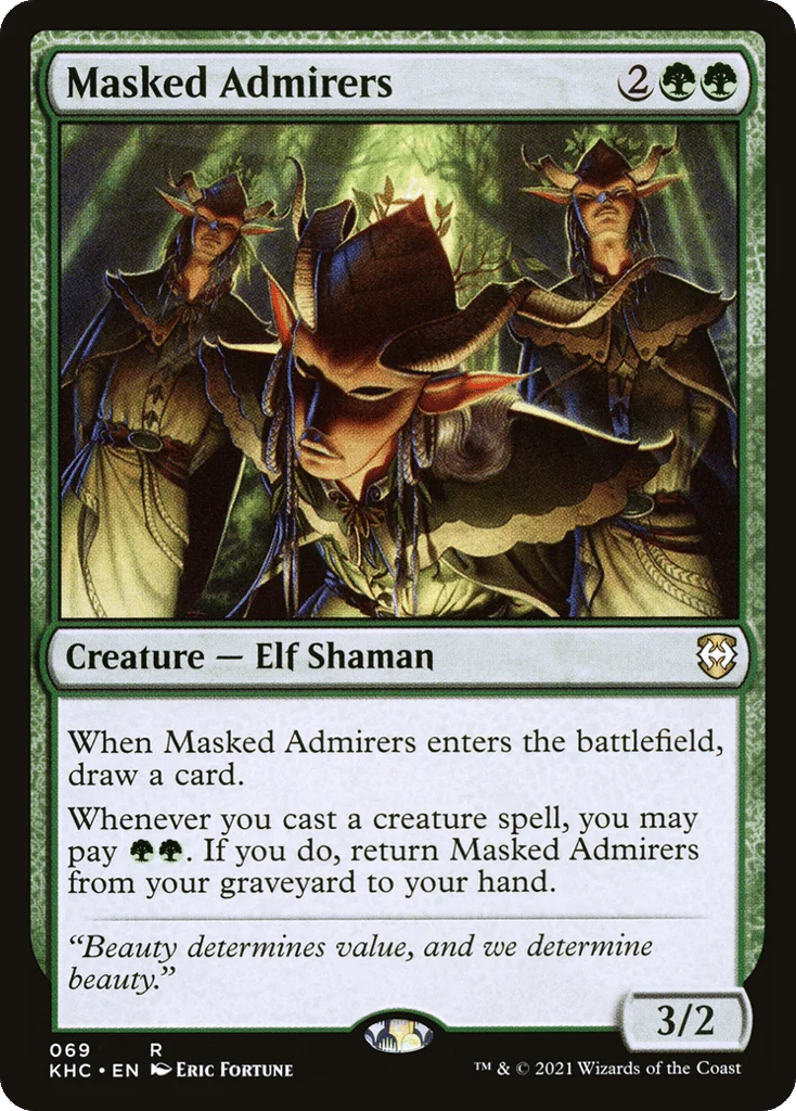 Masked Admirers · Kaldheim Commander