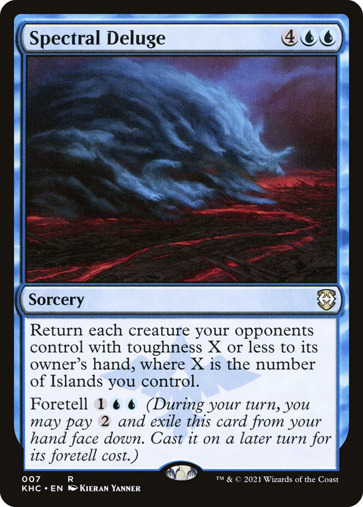 Spectral Deluge · Kaldheim Commander