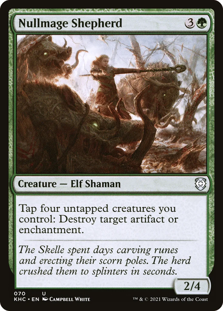 Nullmage Shepherd · Kaldheim Commander