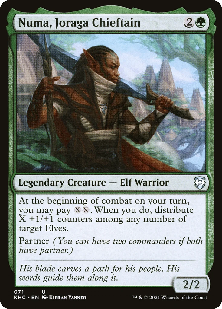 Numa, Joraga Chieftain · Kaldheim Commander