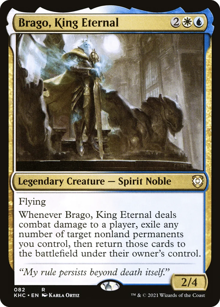 Brago, King Eternal · Kaldheim Commander