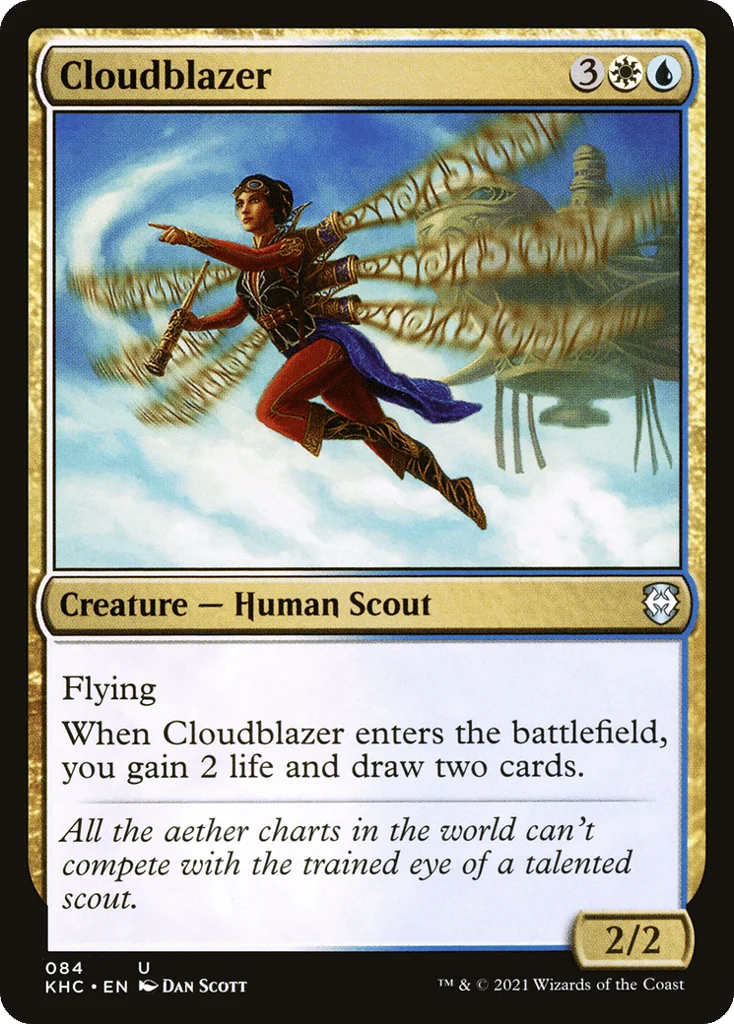 Cloudblazer · Kaldheim Commander