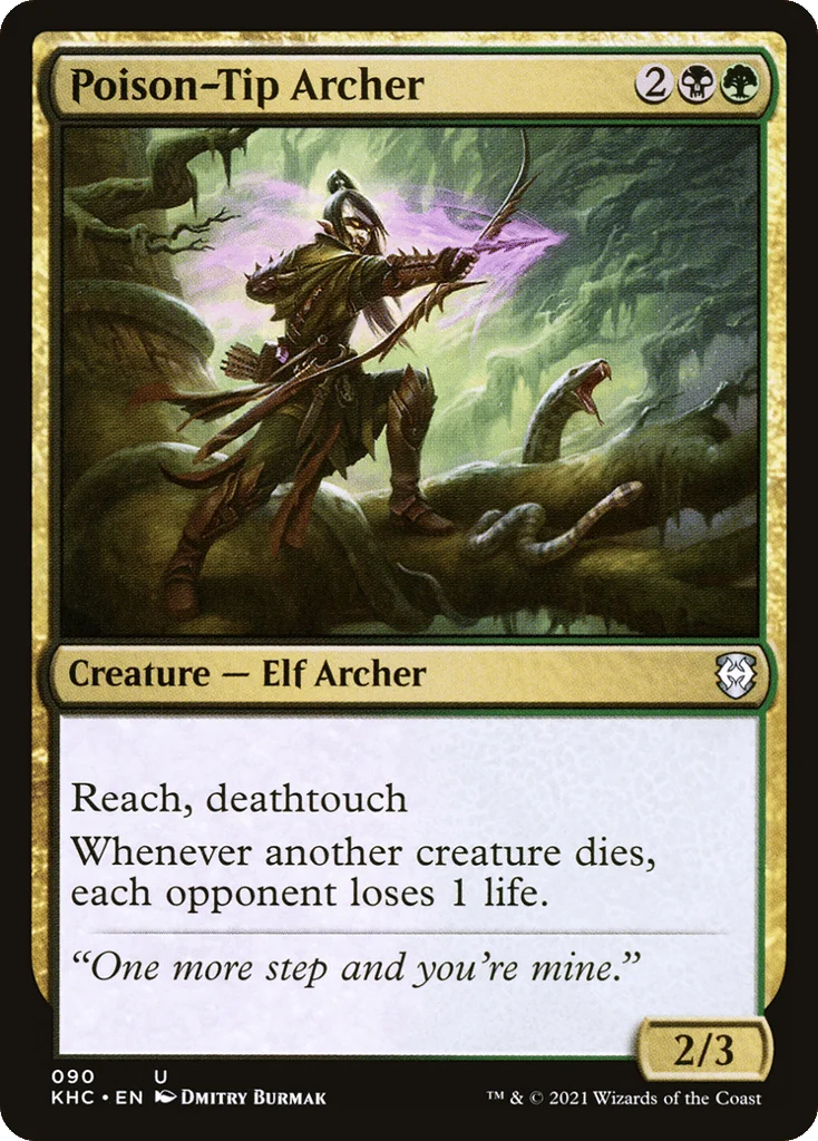 Poison-Tip Archer · Kaldheim Commander