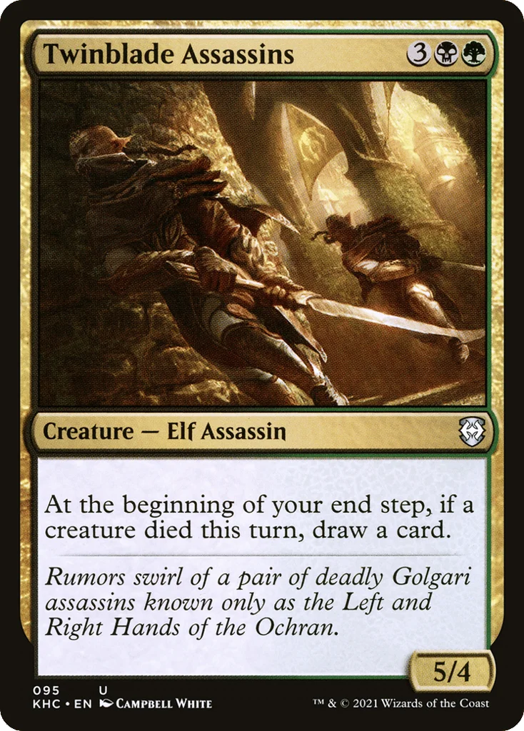 Twinblade Assassins · Kaldheim Commander