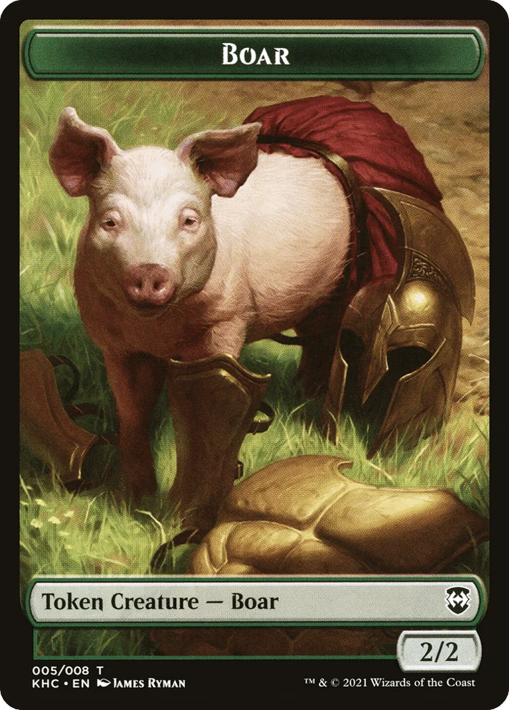 Boar · Kaldheim Commander