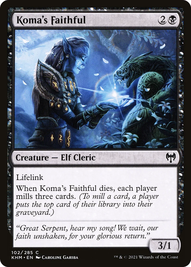 Koma's Faithful · Kaldheim