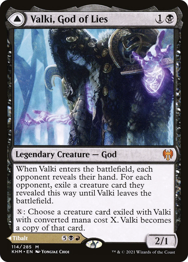 Valki, God of Lies // Tibalt, Cosmic Impostor · Kaldheim