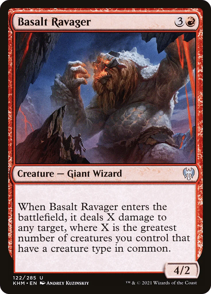 Basalt Ravager · Kaldheim