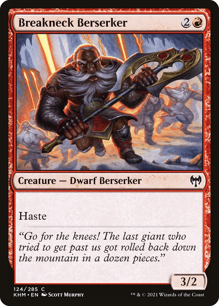 Breakneck Berserker · Kaldheim