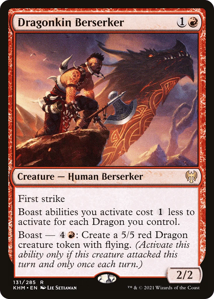 Dragonkin Berserker · Kaldheim