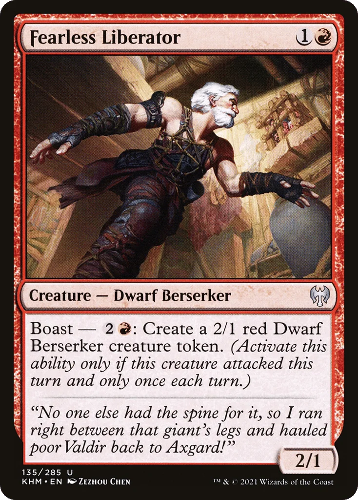 Fearless Liberator · Kaldheim